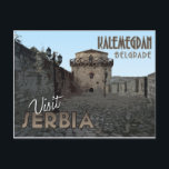 Belgrado, Kalemegdan, Servië - Bezoek Servië... Briefkaart<br><div class="desc">Mooie kaart van collectie Visit...  - Belgrado,  Kalemegdan,  Servië.</div>