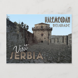 Belgrado, Kalemegdan, Servië - Bezoek Servië... Briefkaart
