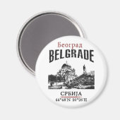 Belgrado Magneet (Voorkant / Achterkant)
