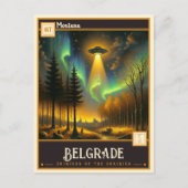 Belgrado, Montana |  Briefkaart (Voorkant)