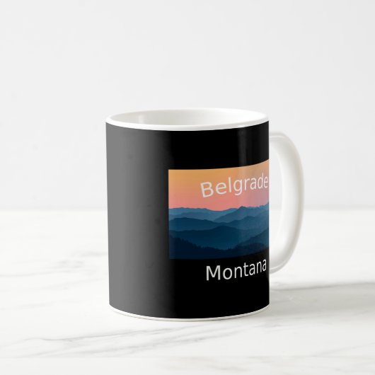 Belgrado Montana Koffiemok (Voorkant rechts)