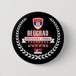 Belgrado Ronde Button 5,7 Cm