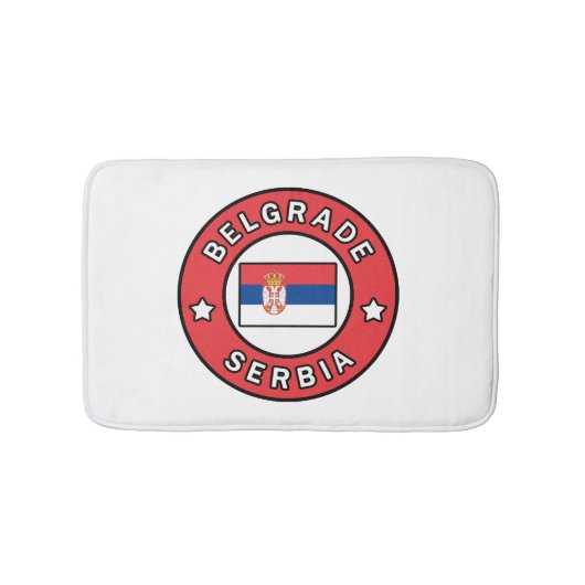 Belgrado Servië Badmat (Voorkant)