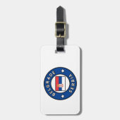 Belgrado Servië Bagagelabel (Voorkant verticaal)