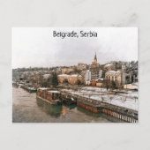 Belgrado Servië Balkan Panorama Uitzicht Briefkaart (Voorkant)