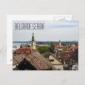 Belgrado Servië Briefkaart (Voorkant / Achterkant)
