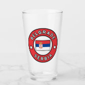 Belgrado Servië Glas (Voorkant)