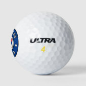 Belgrado Servië Golfballen (Logo)