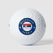 Belgrado Servië Golfballen (Voorkant)