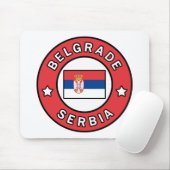 Belgrado Servië Muismat (Met muis)