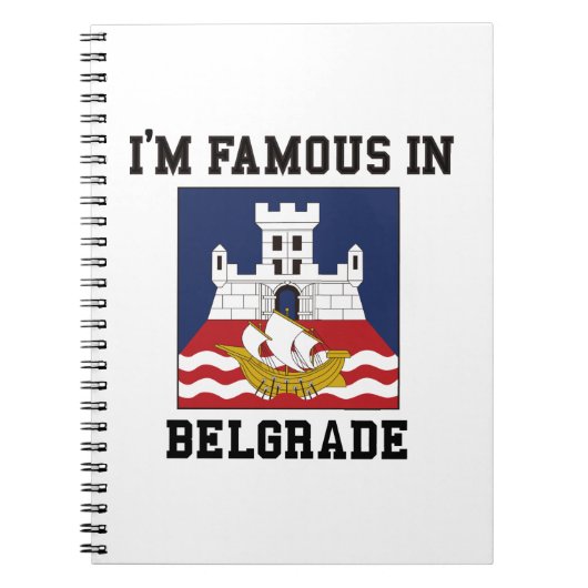 Belgrado, Servië Notitieboek (Voorkant)