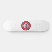 Belgrado Servië Persoonlijk Skateboard (Horizontaal)