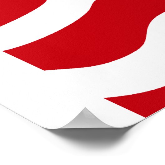 Belgrado, Servië Poster (Hoek)