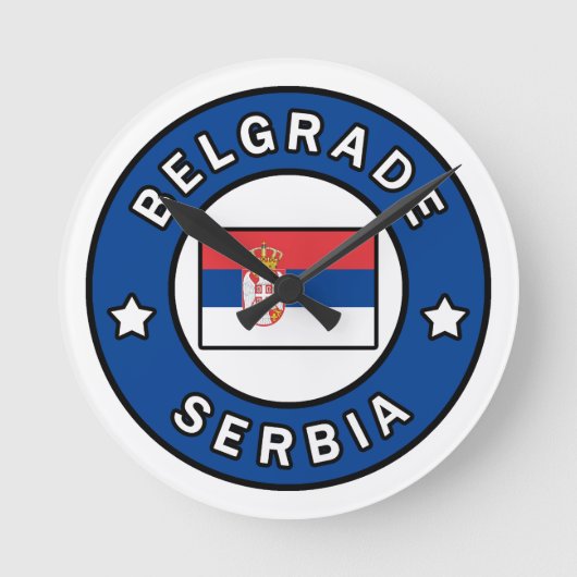 Belgrado Servië Ronde Klok (Voorkant)