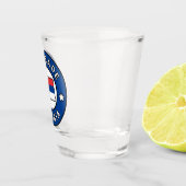 Belgrado Servië Shot Glas (Rechts)