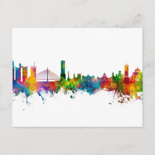 Belgrado Servië Skyline Briefkaart