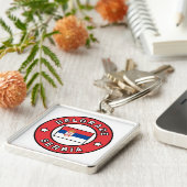 Belgrado Servië Sleutelhanger (Zijkant)