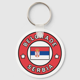 Belgrado Servië Sleutelhanger