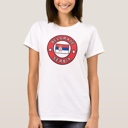 Belgrado Servië T-shirt (Voorkant)