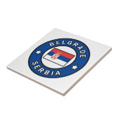 Belgrado Servië Tegeltje (Zijkant)