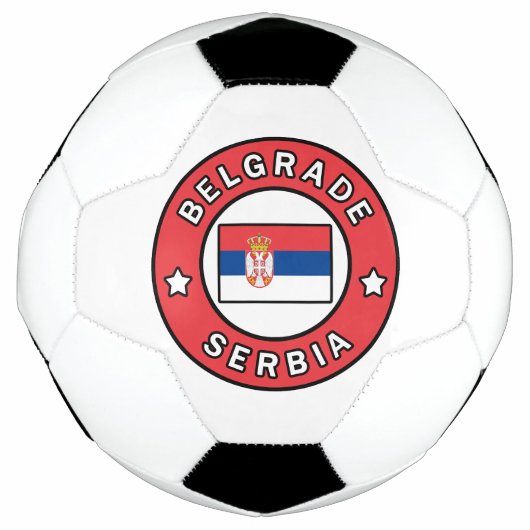 Belgrado Servië Voetbal (Voorkant)