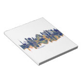 Belgrado Skyline Notitieblok (Schuin)