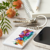 Belgrado Skyline Sleutelhanger (Voorkant Rechts)