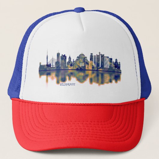 Belgrado Skyline Trucker Pet (Voorkant)