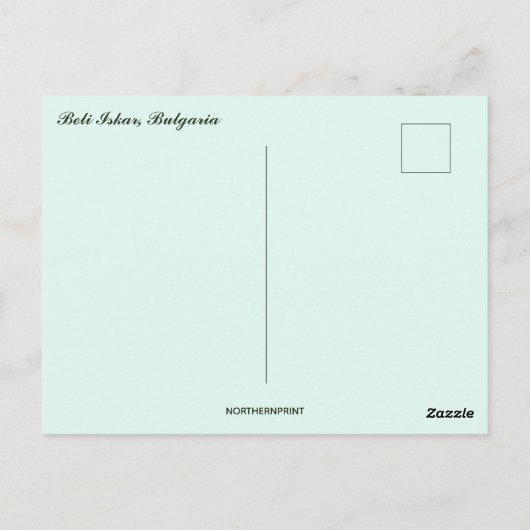 Beli Iskar Bulgarije Briefkaart (Achterkant)