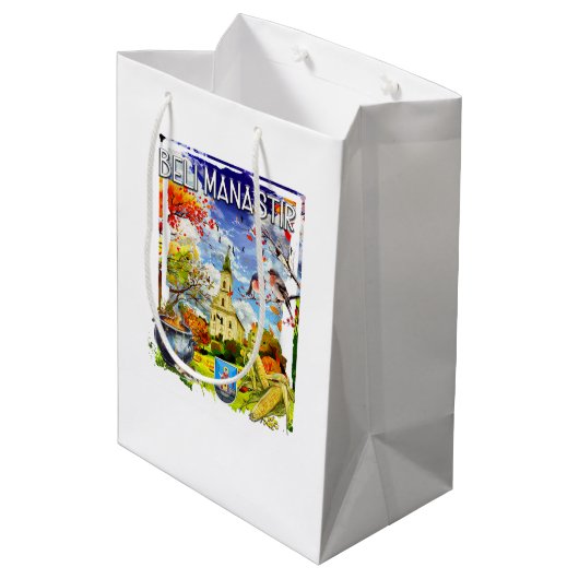 Beli Manastir Medium Cadeauzakje (Achterkant Gekanteld)