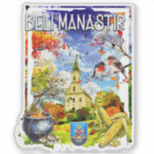 Beli Manastir Sticker (Voorkant)