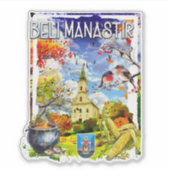 Beli Manastir Sticker (Voorkant)