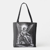 Belial Streitwagen van Trots Tote Bag (Achterkant)