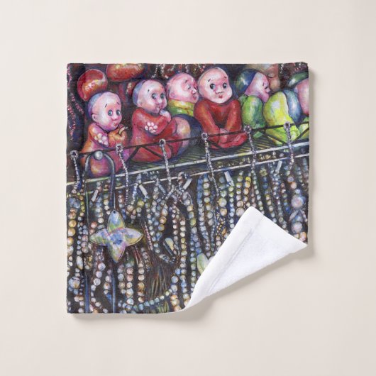 belichamen bad handdoek (Wasdoekje)