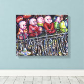 belichamen canvas afdruk (Insitu (Houten vloer))