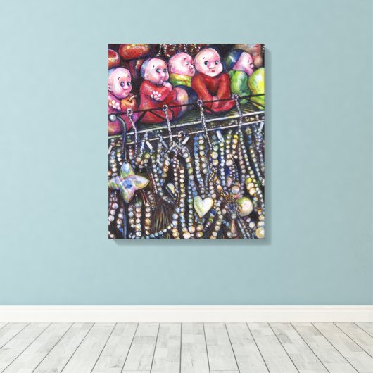 belichamen canvas afdruk (Insitu (Houten vloer))