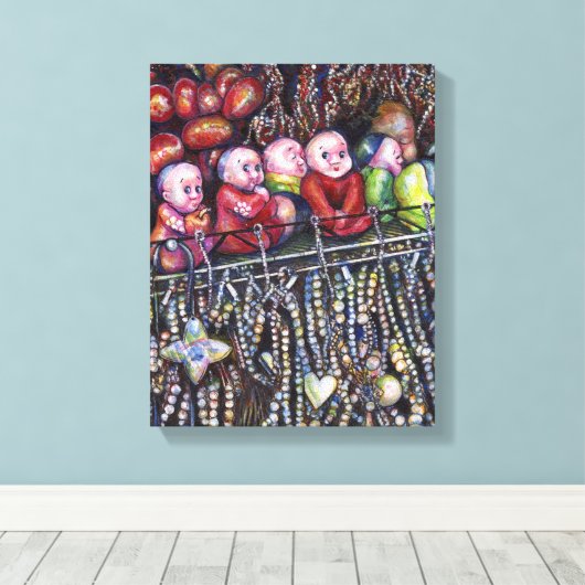 belichamen canvas afdruk (Insitu (Houten vloer))