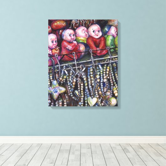 belichamen canvas afdruk (Insitu (Houten vloer))