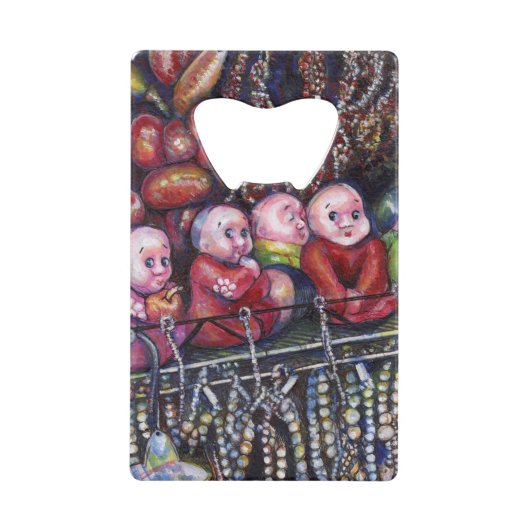 belichamen creditkaart flessenopener (Voorkant)