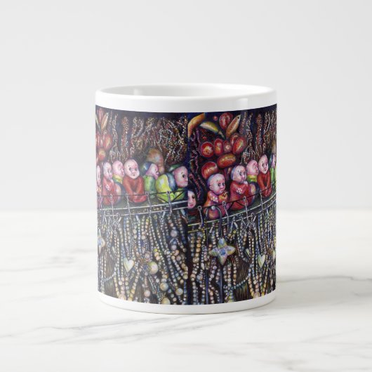 belichamen grote koffiekop (Voorkant)