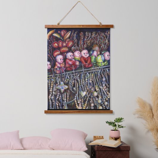 belichamen hangend wandkleed (Slaapkamer)