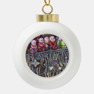 belichamen keramische bal ornament