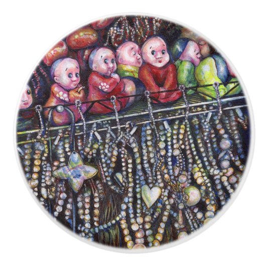 belichamen keramische knop (Voorkant)