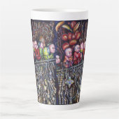 belichamen latte mok (Voorkant)