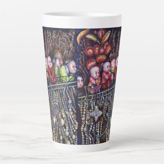 belichamen latte mok (Voorkant)