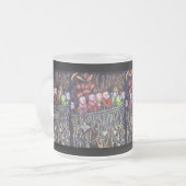 belichamen matglas koffiemok (Voorkant links)