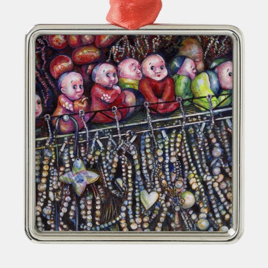 belichamen metalen ornament (Voorkant)