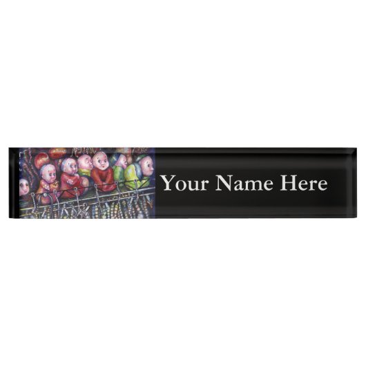 belichamen naambordje (Voorkant)