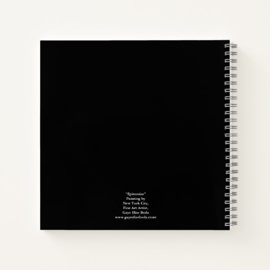 belichamen notitieboek (Achterkant)