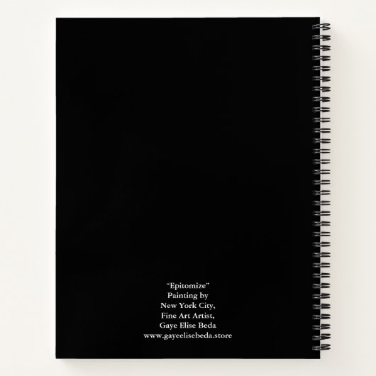 belichamen notitieboek (Achterkant)